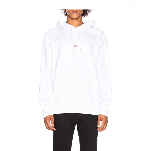 Helmut Lang Taxi Project Paris Hoodie White L XL - Picture 7 of 13